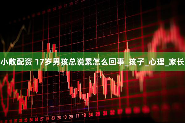 小散配资 17岁男孩总说累怎么回事_孩子_心理_家长